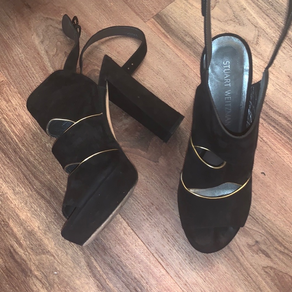 Stuart Weitzman Suede Heels